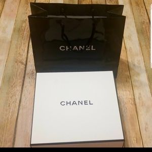 CHANEL GIFT BOX WITH FREE CHANEL BAG